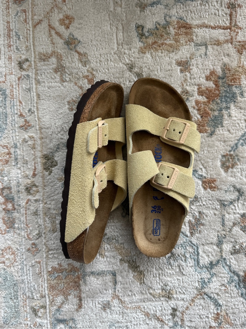 BIRKENSTOCK Arizona Suede Sandals 36